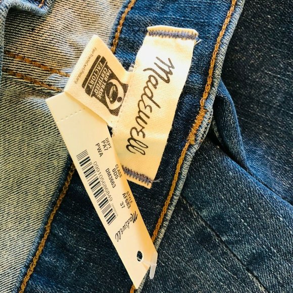 NWT! MADEWELL Mid-Rise Skinny Jeans Plus Size 24 - Picture 4 of 6